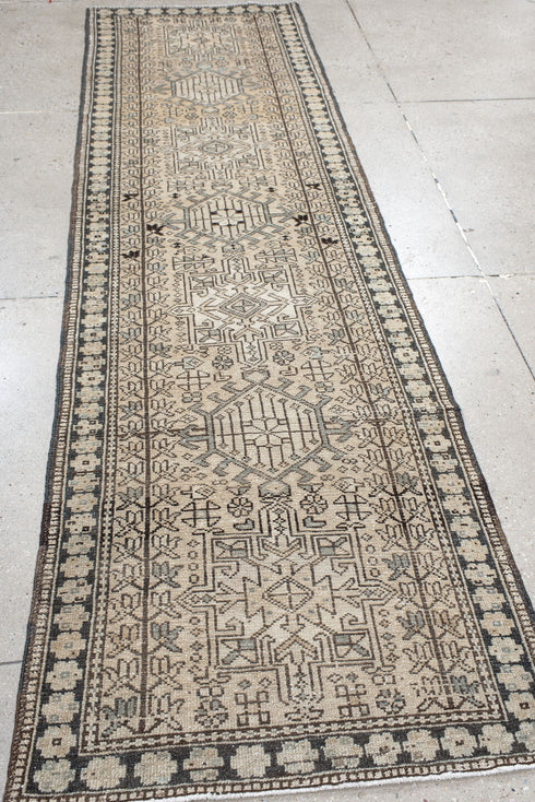 Antique Karaje Runner Rug (2' x 9')